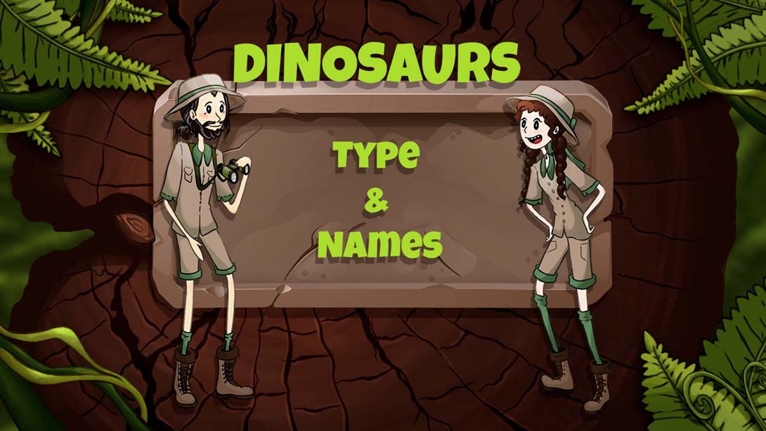 恐龙的种类和名称 Dinosaurs Types and names