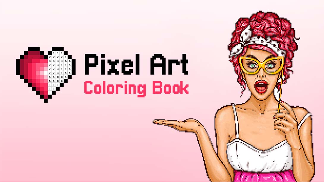 Pixel Art Coloring book