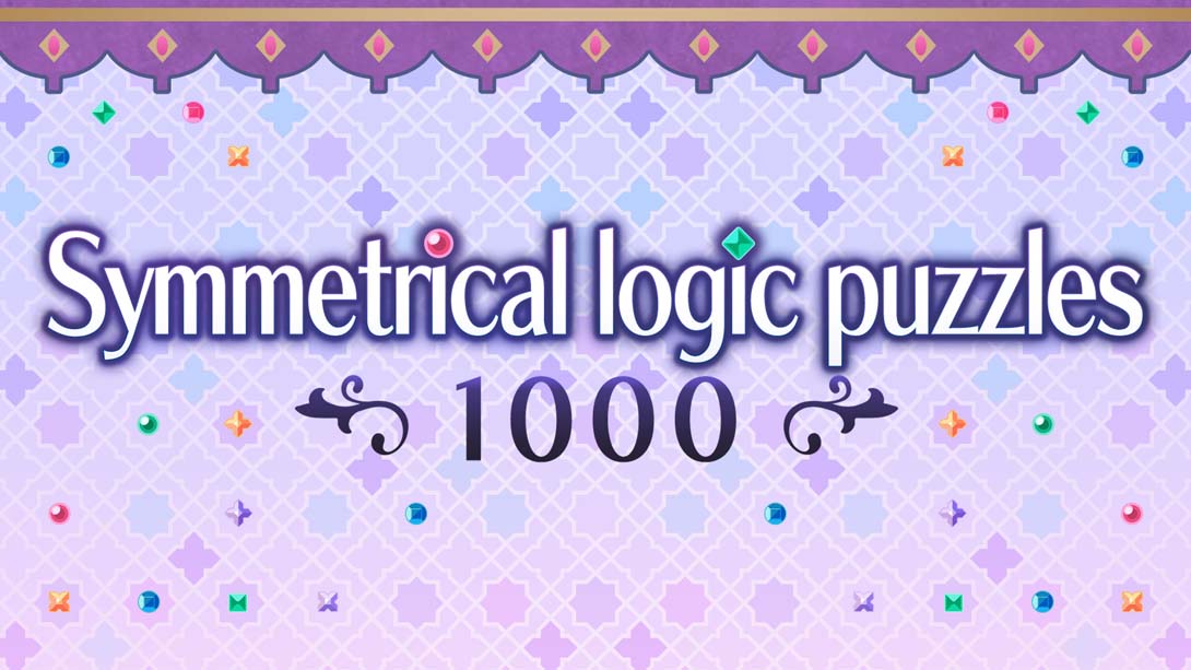 对称逻辑解谜1000 .Symmetrical logic puzzles 1000