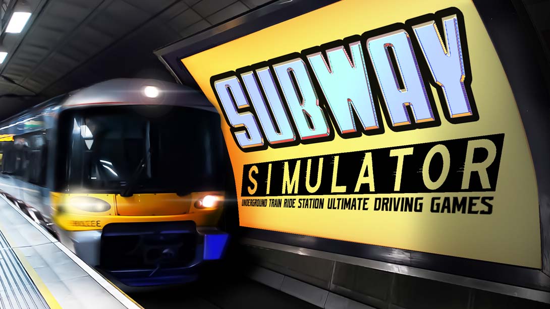 地铁模拟器   地铁站终极驾驶游戏 Subway Simulator   Underground Train Ride Station Ultimate Dri
