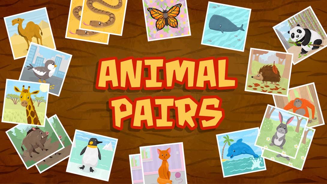 Animal Pairs – Matching N Concentration Game for Toddlers N Kids