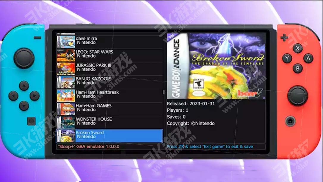 GBA官方模拟器-236款游戏合集