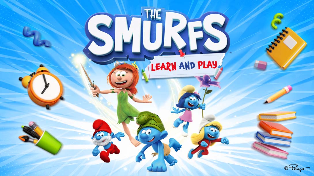 蓝精灵 学习和玩耍 .The Smurfs Learn and Play