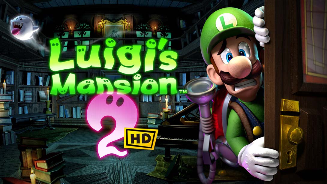 路易吉洋馆2 HD .Luigi’s Mansion 2 HD路易吉鬼屋2HD