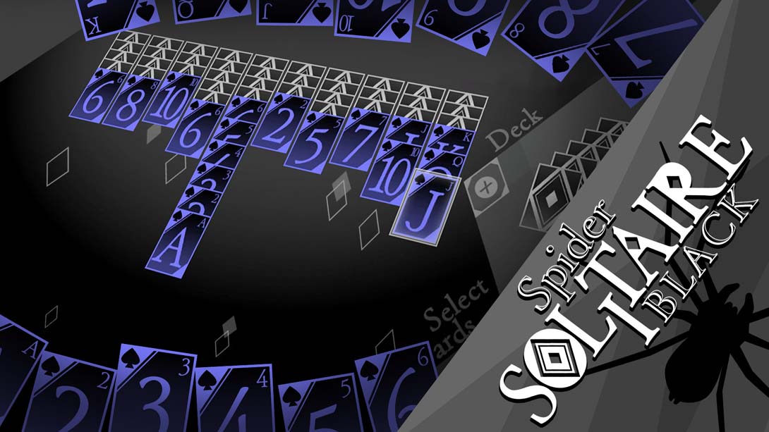 蜘蛛纸牌 黑 .SpiderSolitaire BLACK