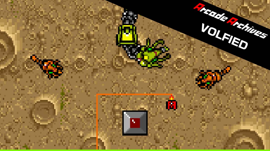 街机档案：异形天蚕变 .Arcade Archives VOLFIED