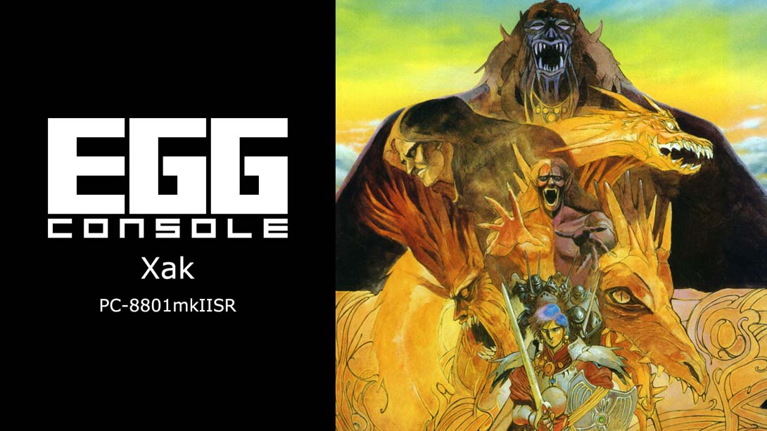 EGG掌机 Xak PC-8801mkIISR .EGGCONSOLE Xak PC-8801mkIISR