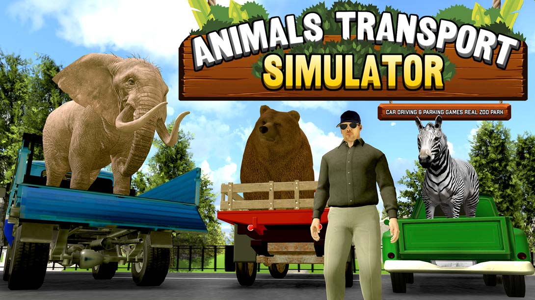 Animals Transport Simulator   car driving & parking games real zoo park