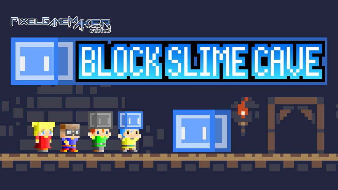 像素游戏制作者系列：BLOCK SLIME CAVE Pixel Game Maker Series BLOCK …