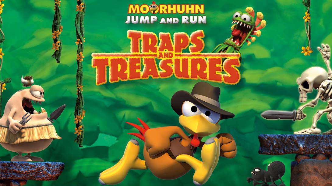 怪鸡跑酷：宝藏猎人 Moorhuhn Jump and Run ‘Traps and Treasures