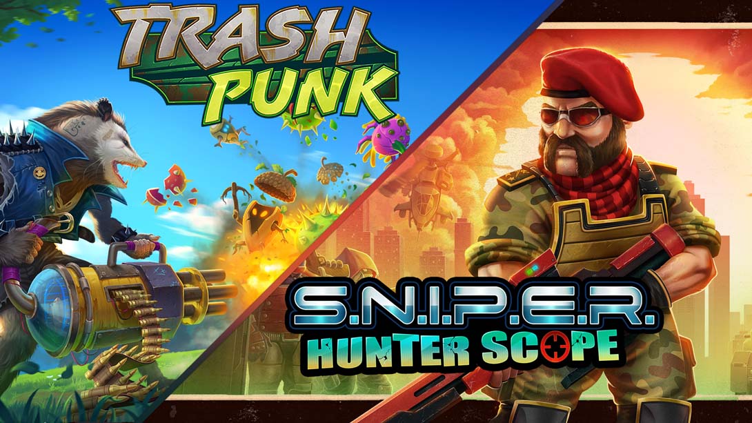 二合一 垃圾朋克与S.N.I.P.E.R 猎人范围 .2 in 1 Trash Punk & S.N.I.P.E.R – Hunter Scope