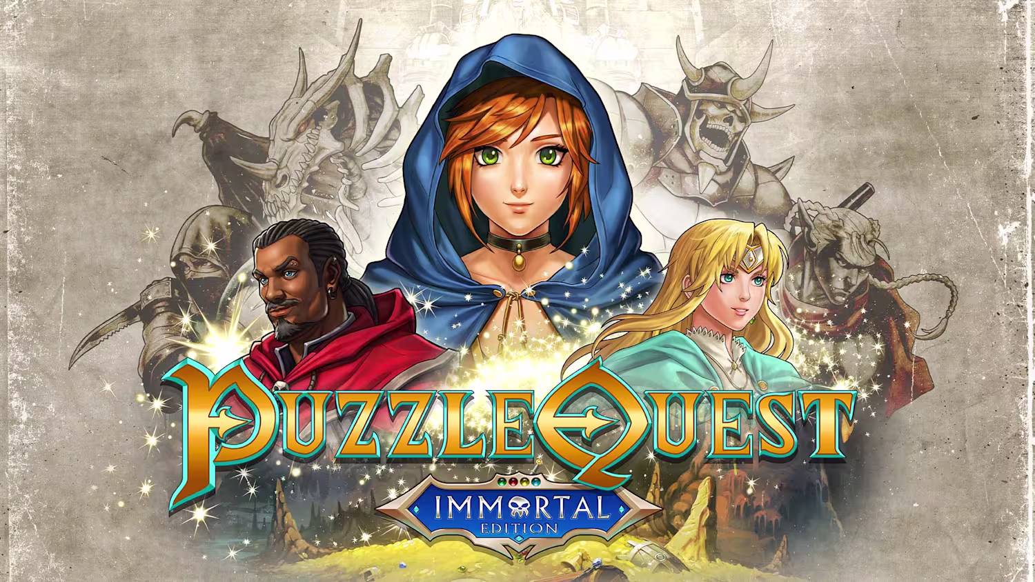 战神的挑战：不朽版 .Puzzle Quest: Immortal Edition