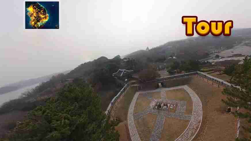 韩国无人机飞行游览 江华岛 .Korean Drone Flying Tour Ganghwa-do