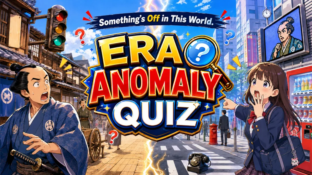 这个世界有点不对劲。时代违和感测验 .Something’s Off in This World.Era Anomaly Quiz