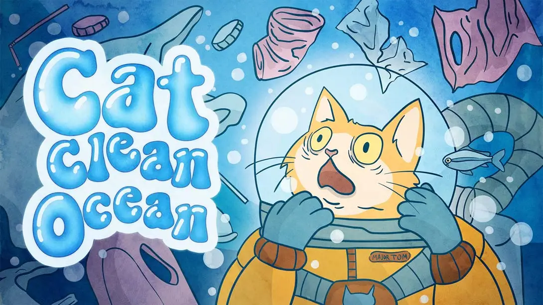 猫咪清理海洋 .Cat Clean Ocean