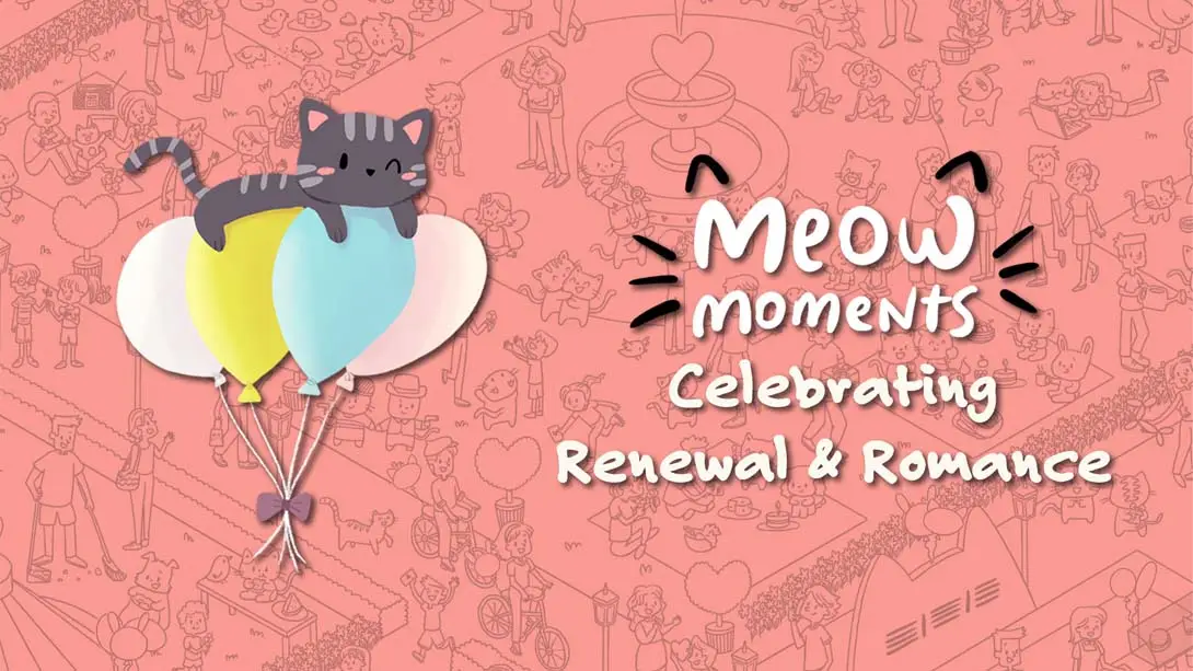喵喵时刻 庆祝更新与浪漫 .Meow Moments Celebrating Renewal & Romance