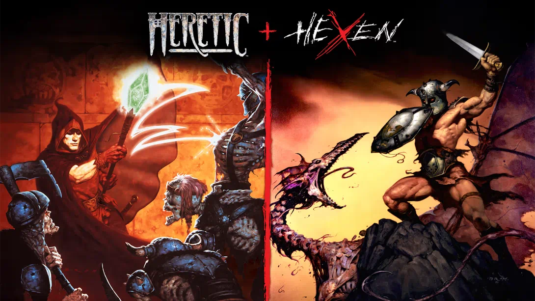 毁灭巫师1+2 .Heretic + Hexen