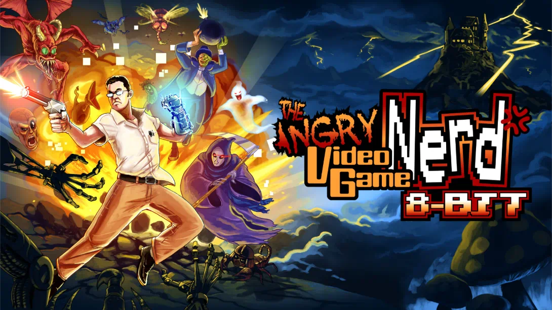 喷神大冒险 8位版 .Angry Video Game Nerd 8-bit