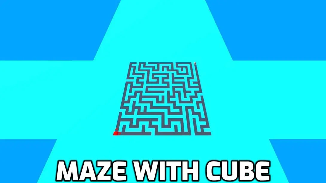 Maze with cube