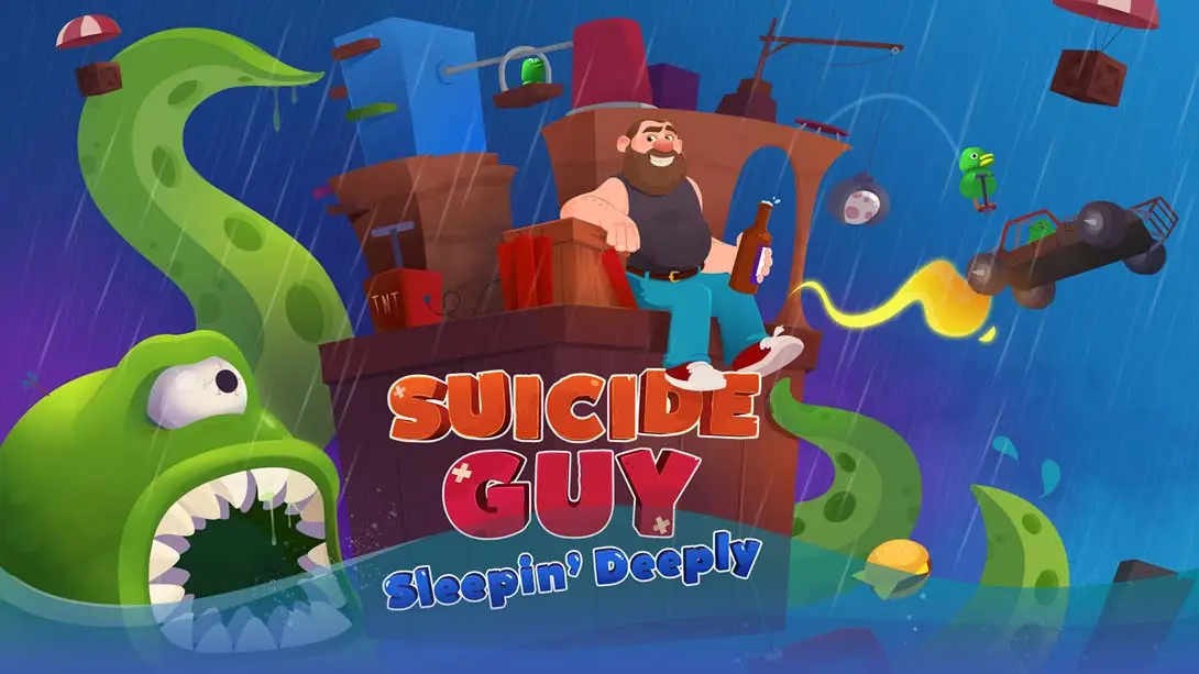 自杀狂人 熟睡 .Suicide Guy Sleepin’ Deeply