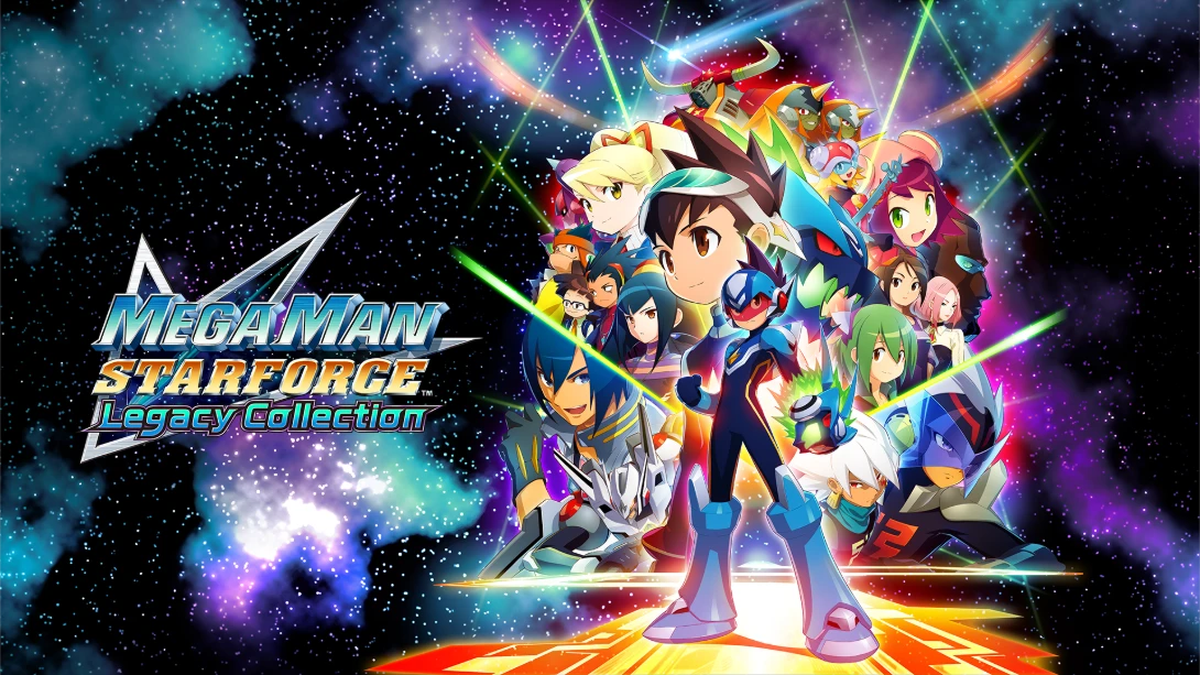 流星洛克人 完美合集 .Mega Man Star Force Legacy Collection