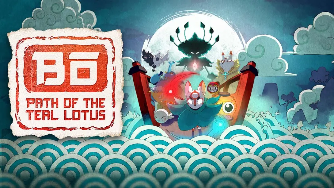 波与月夜之青莲 .Bō Path of the Teal Lotus