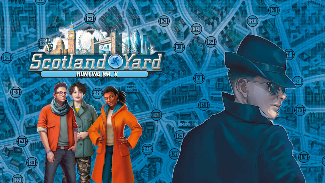 苏格兰场：追捕X先生|Scotland Yard: Hunting Mister X