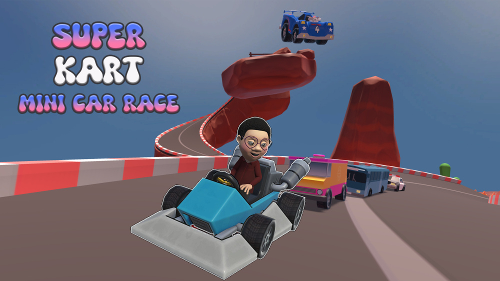 超级卡丁车迷你车比赛|Super Kart Mini Car Race