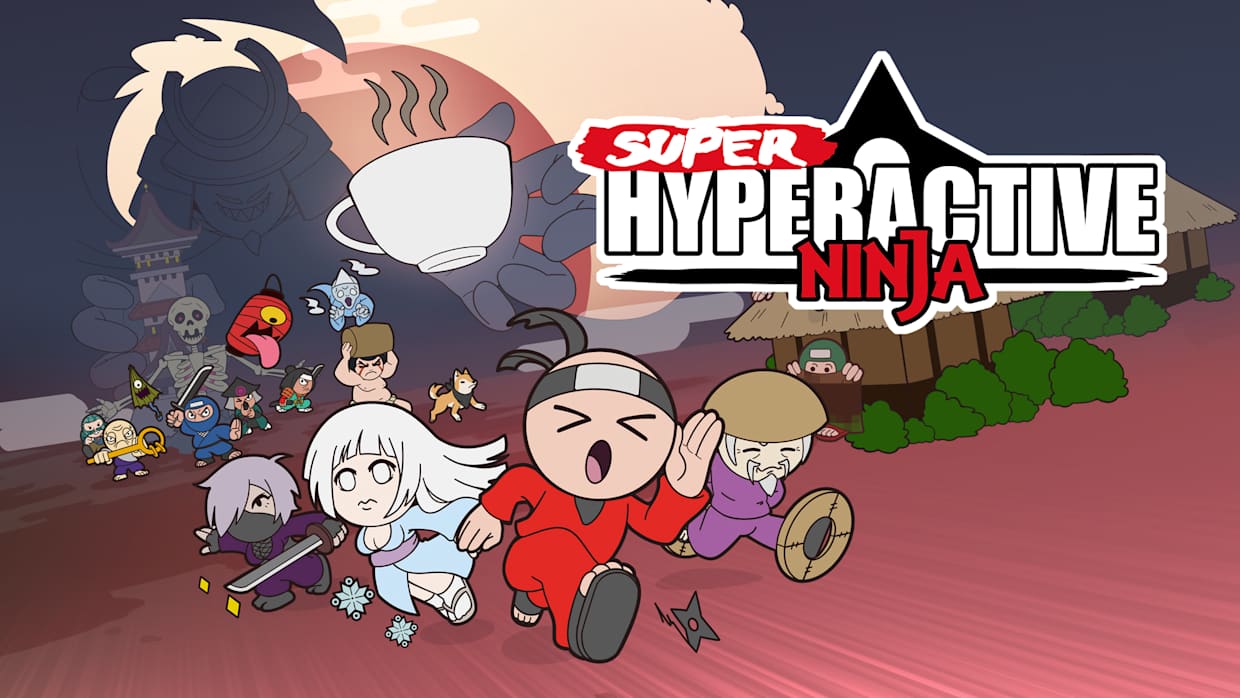 超级跳跃忍者|Super Hyperactive Ninja中文