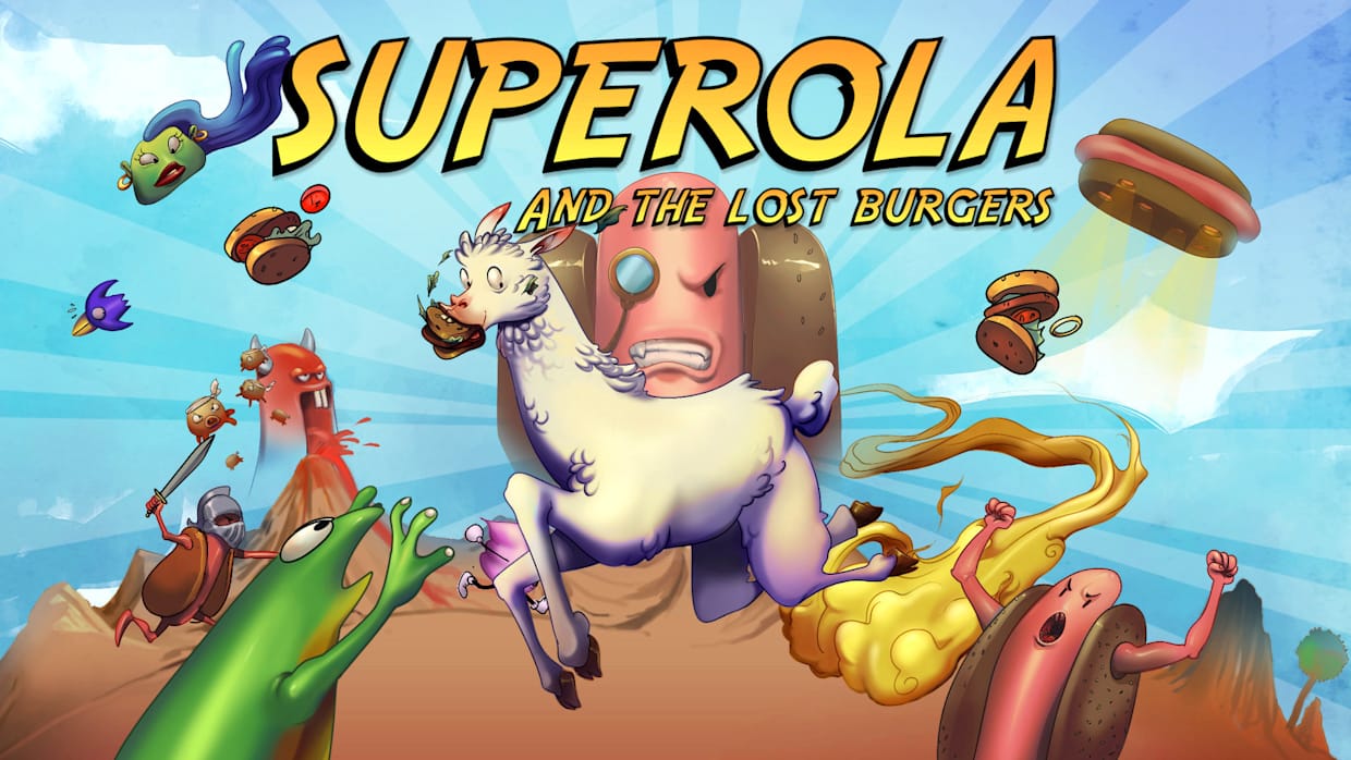 美洲驼和丢失的汉堡|Superola and the Lost Burgers