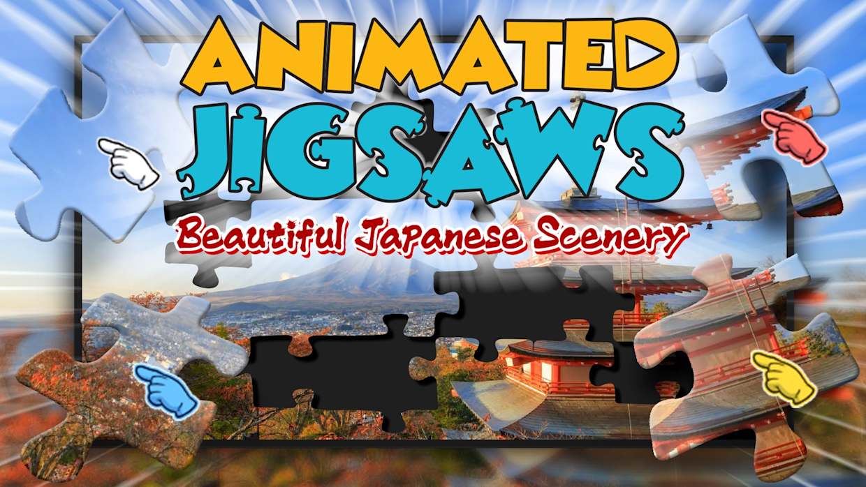 拼图：日本风景收藏|动漫拼图：魅力日本|Animated Jigsaws: Beautiful Japanese Scenery中文