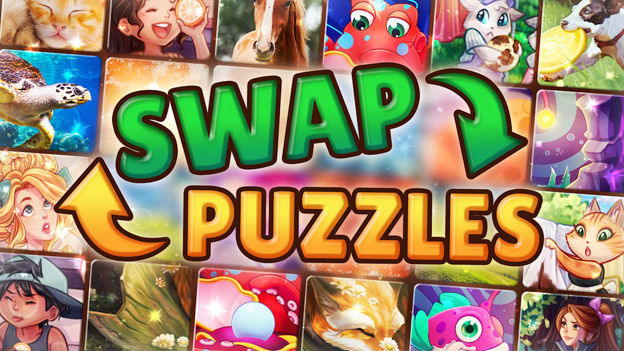 互换拼图|交换拼图|Swap Puzzles