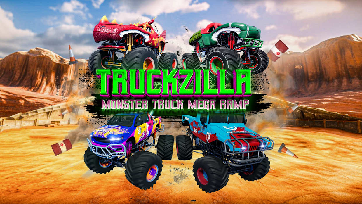 巨型怪物卡车爬坡狂热|Truckzilla: Monster Truck Mega Ramp Mania