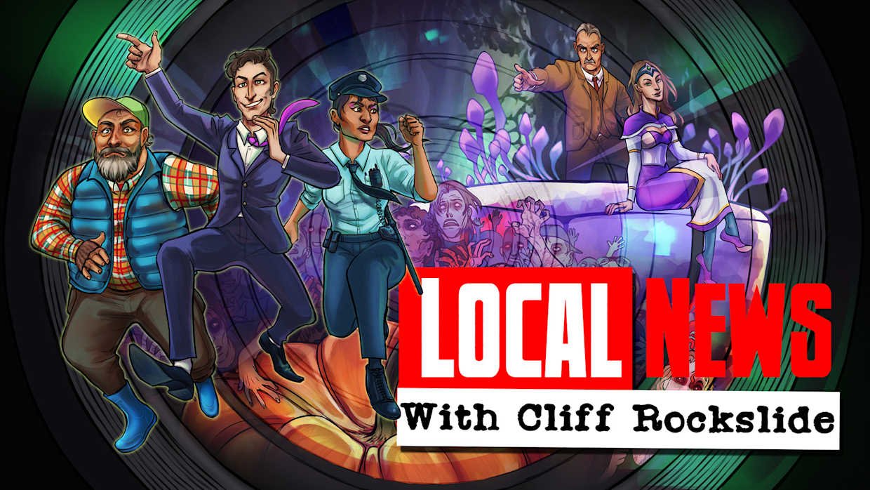 当地新闻与悬崖岩石滑坡|Local News with Cliff Rockslide
