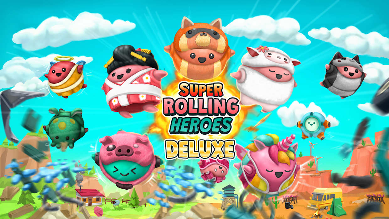 超级滚动英雄：豪华版|Super Rolling Heroes Deluxe