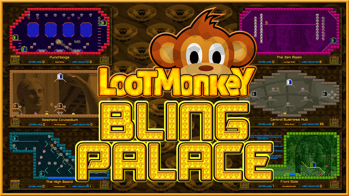 盗宝猴子：珠宝宫殿|Loot Monkey: Bling Palace