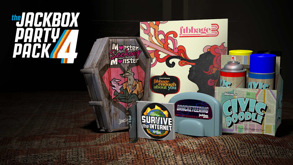 杰克盒子的派对游戏包4|The Jackbox Party Pack 4