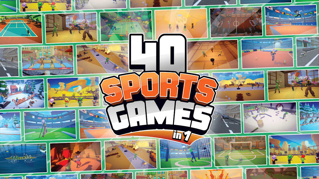 40合1运动游戏组合包|40 Sports Games in 1
