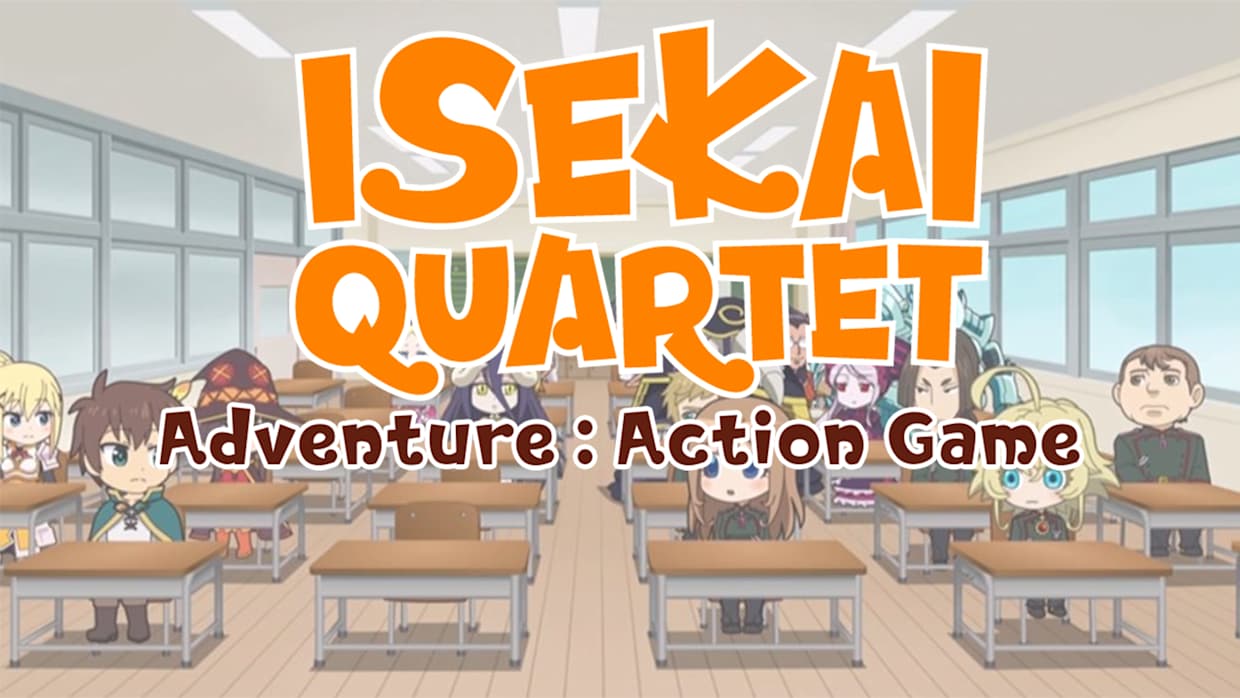 像素游戏制作大师系列：异世界四重奏冒险动作游戏|Pixel Game Maker Series: Isekai Quartet Adventure – Action Game