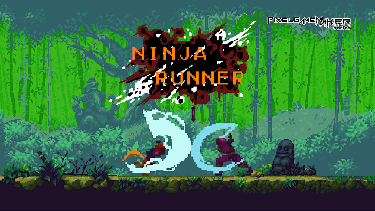 像素游戏制作大师系列：忍者快跑|Pixel Game Maker Series: Ninja Runner
