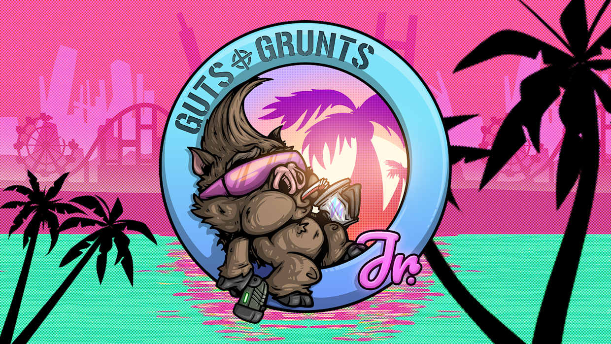 封面图：硬汉与哼哼：新兵|Guts ''n Grunts Jr.