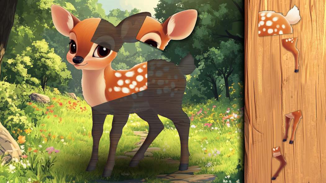 Puzzle Adventures - Forest Animals 3
