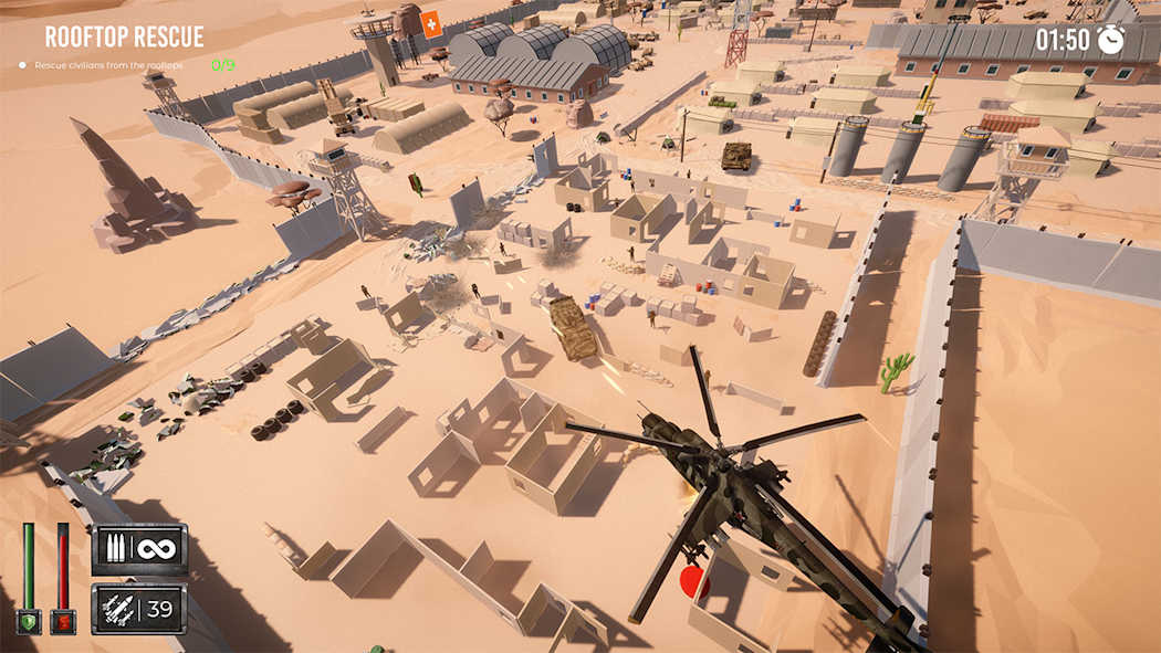 Helicopter Shooter - Hot Ace Heli War Borne 5