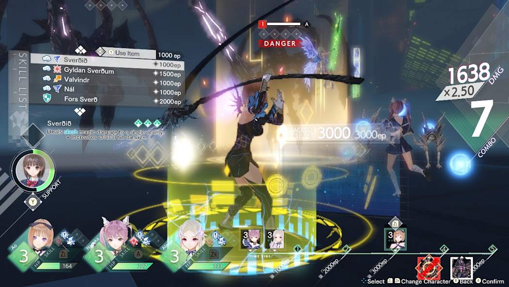 BLUE REFLECTION Quartet 9