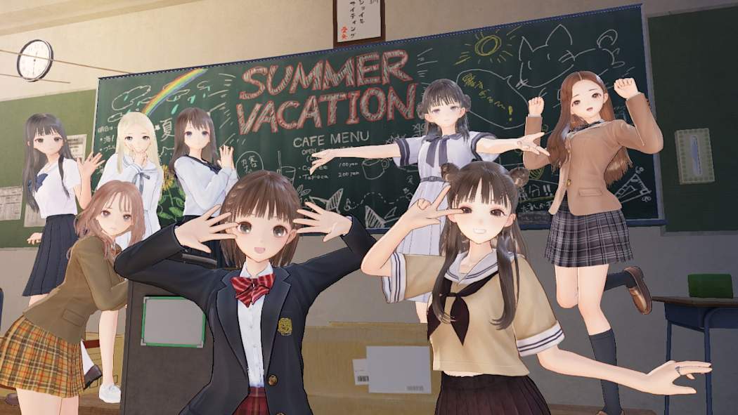 BLUE REFLECTION Quartet 10